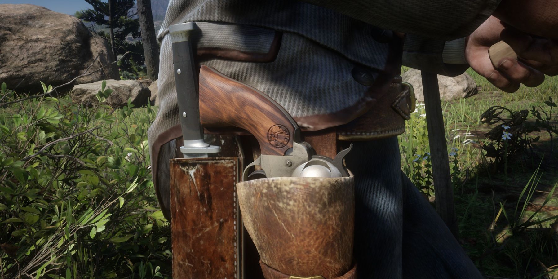 Sean MacGuire's Cattleman Revolver isn't very notable in RDR2