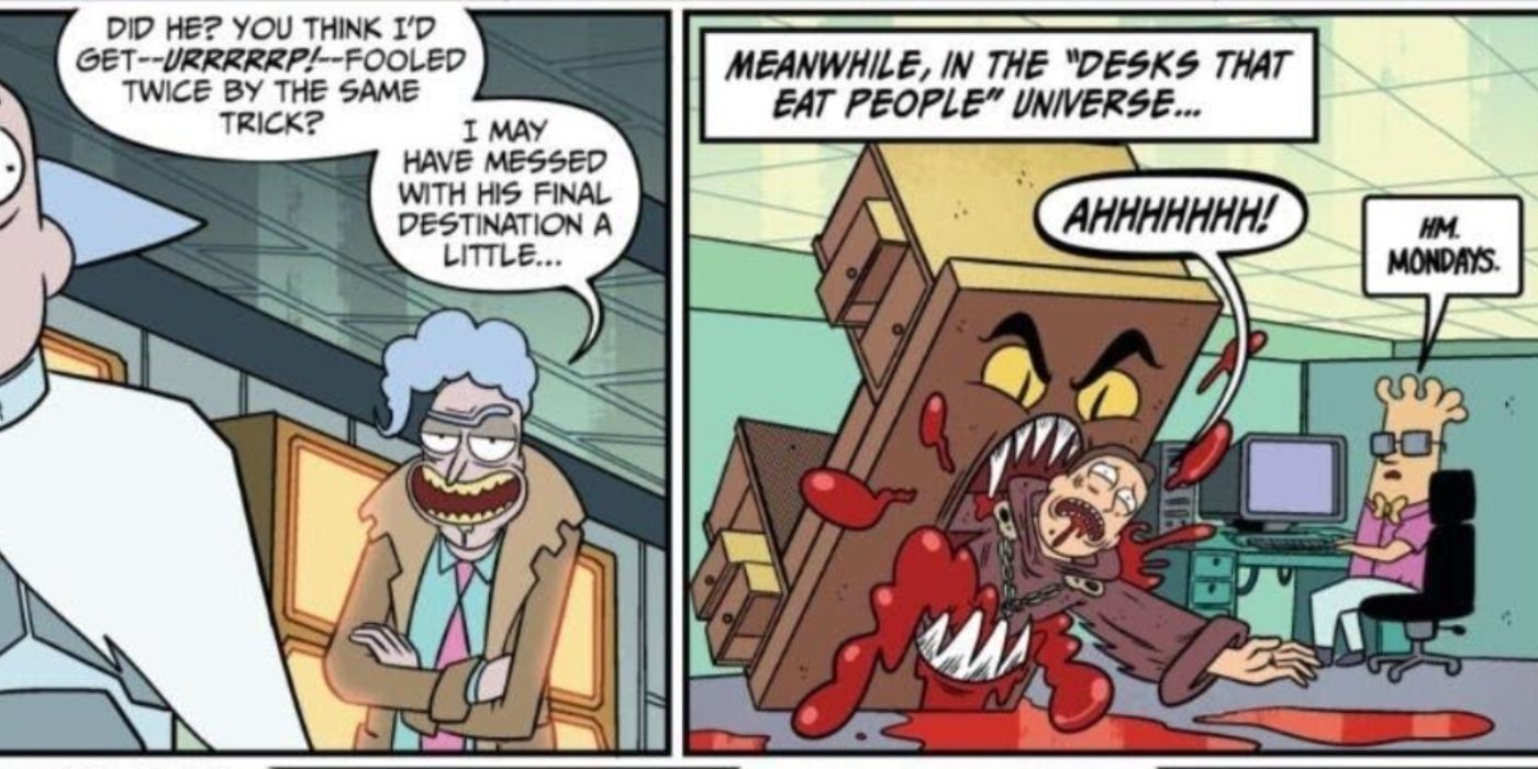 Rick and Morty’s Version of a Classic Comic is a Total Nightmare