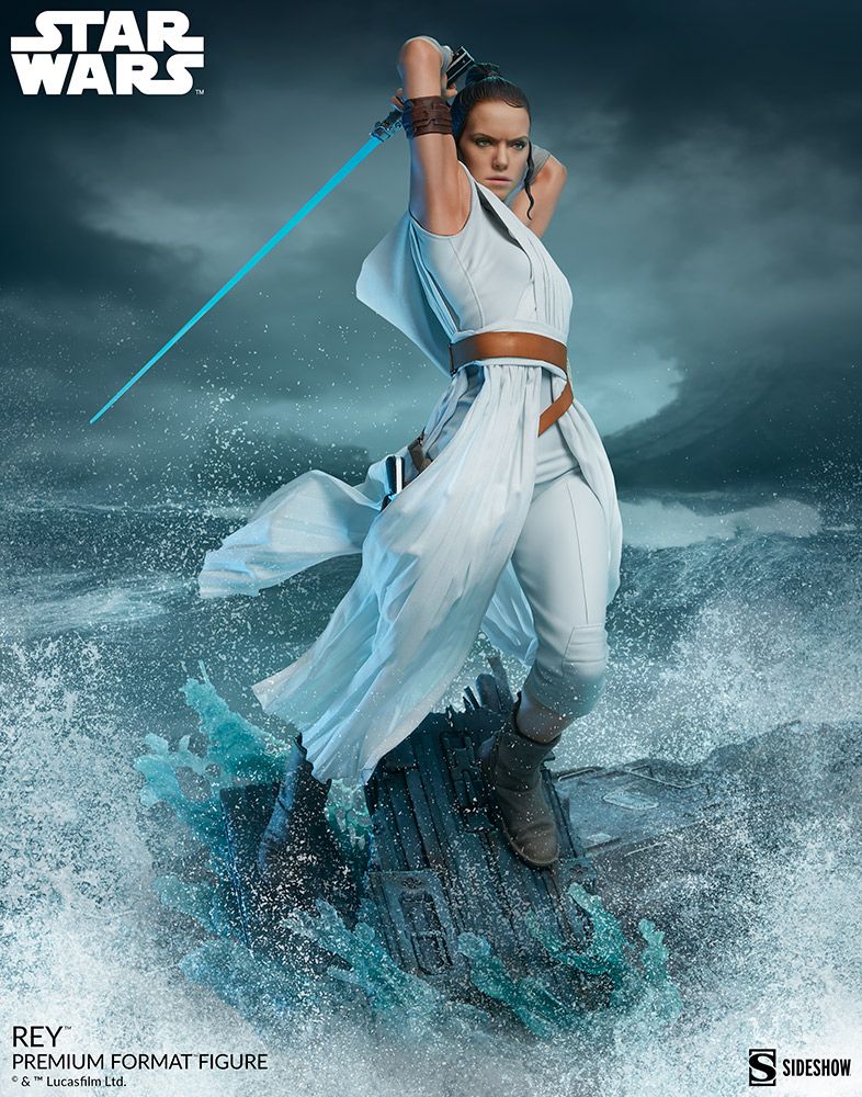 Rey in The Rise of Skywalker - Star Wars Premium Figure from Sideshow