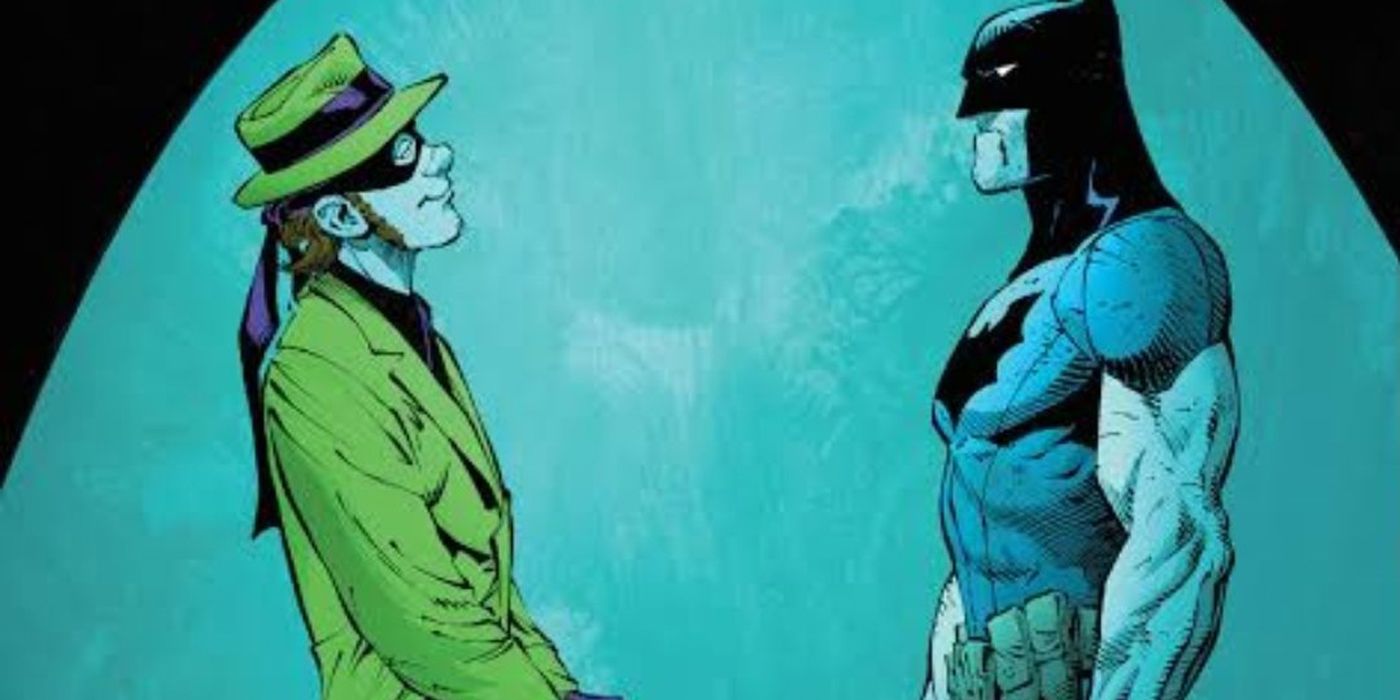 Riddler facing Batman in Zero Year.