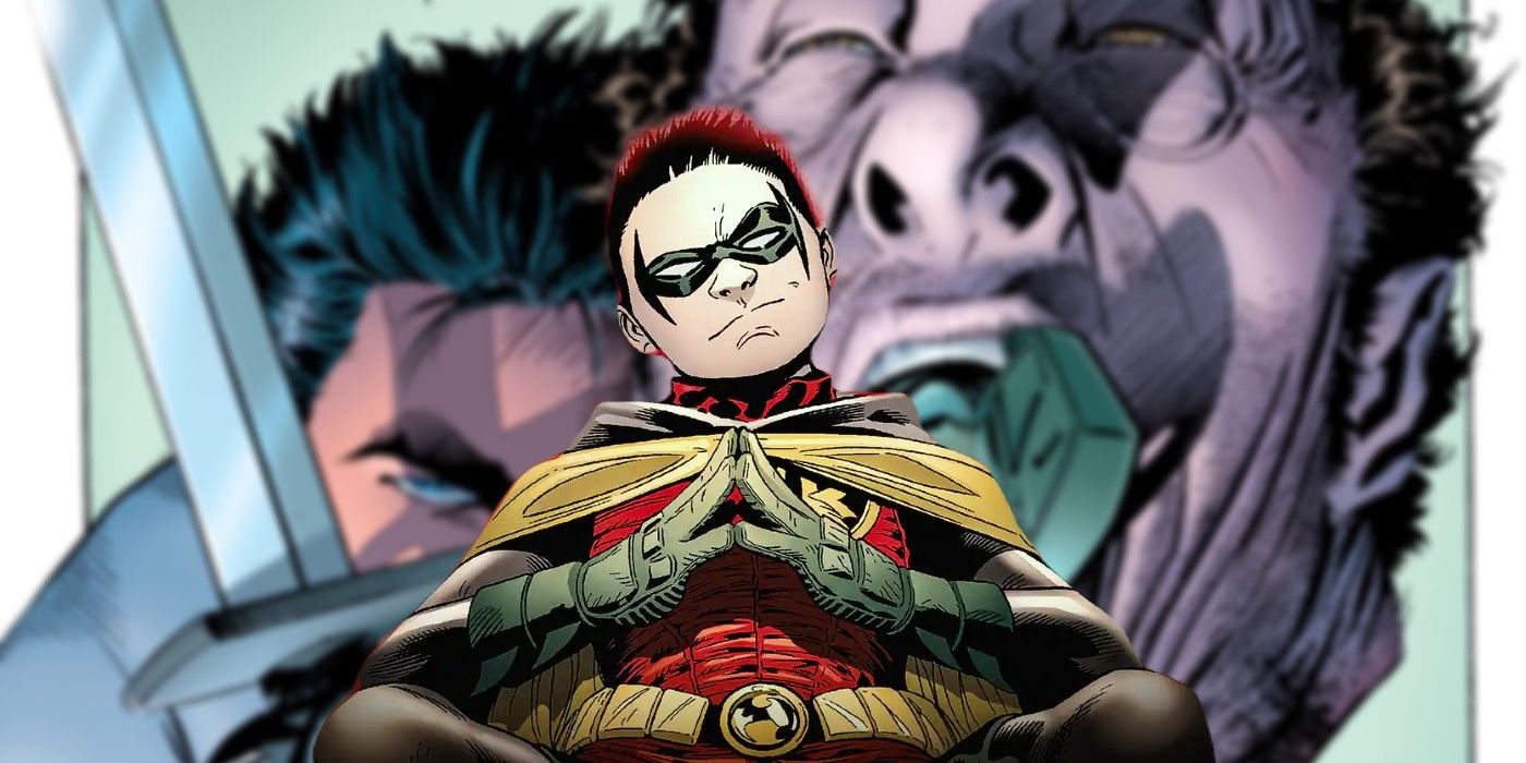 Damian Wayne Robin nos quadrinhos da DC