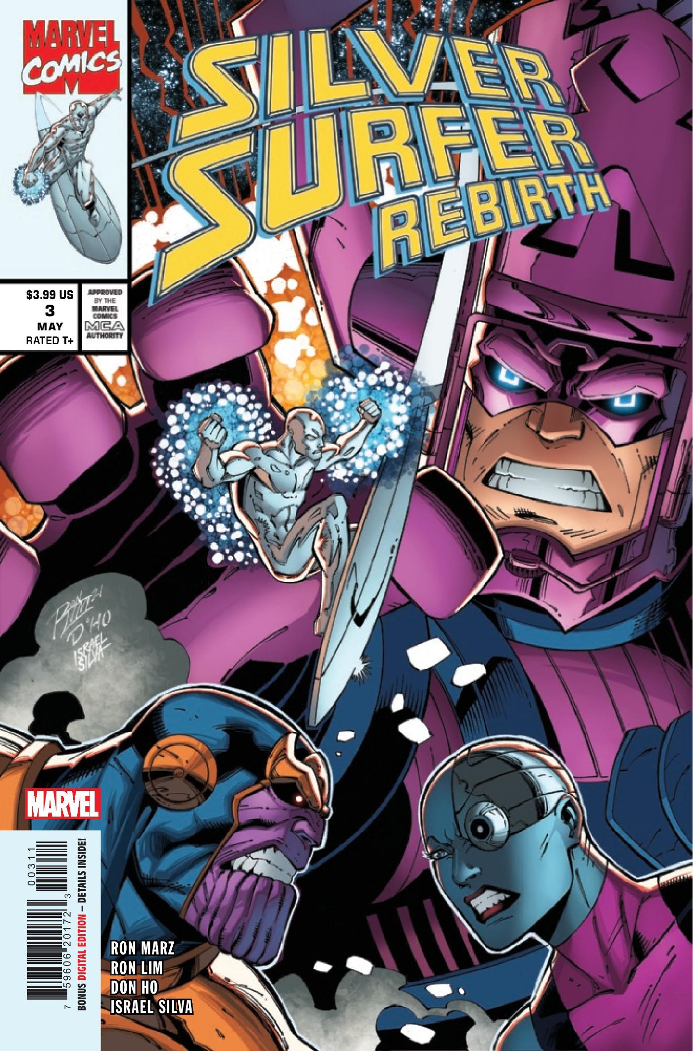 The Reality Stone Is Forcing Silver Surfer To Relive His Galactus Trauma