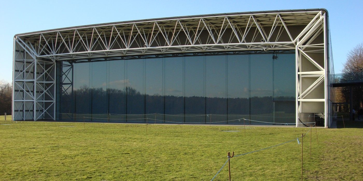 An image of the Sainsburys UEA center, which was the Avengers base