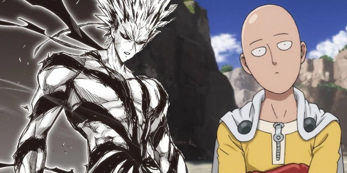 One Punch Man / Garou vs Saitama.  One punch man, One punch man manga, One  punch man anime