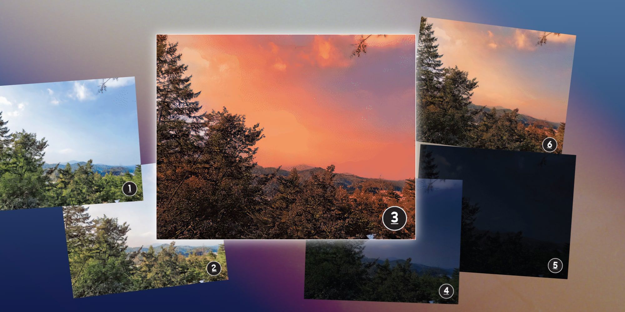 Samsung Galaxy Scene Relighting Gallery App Example