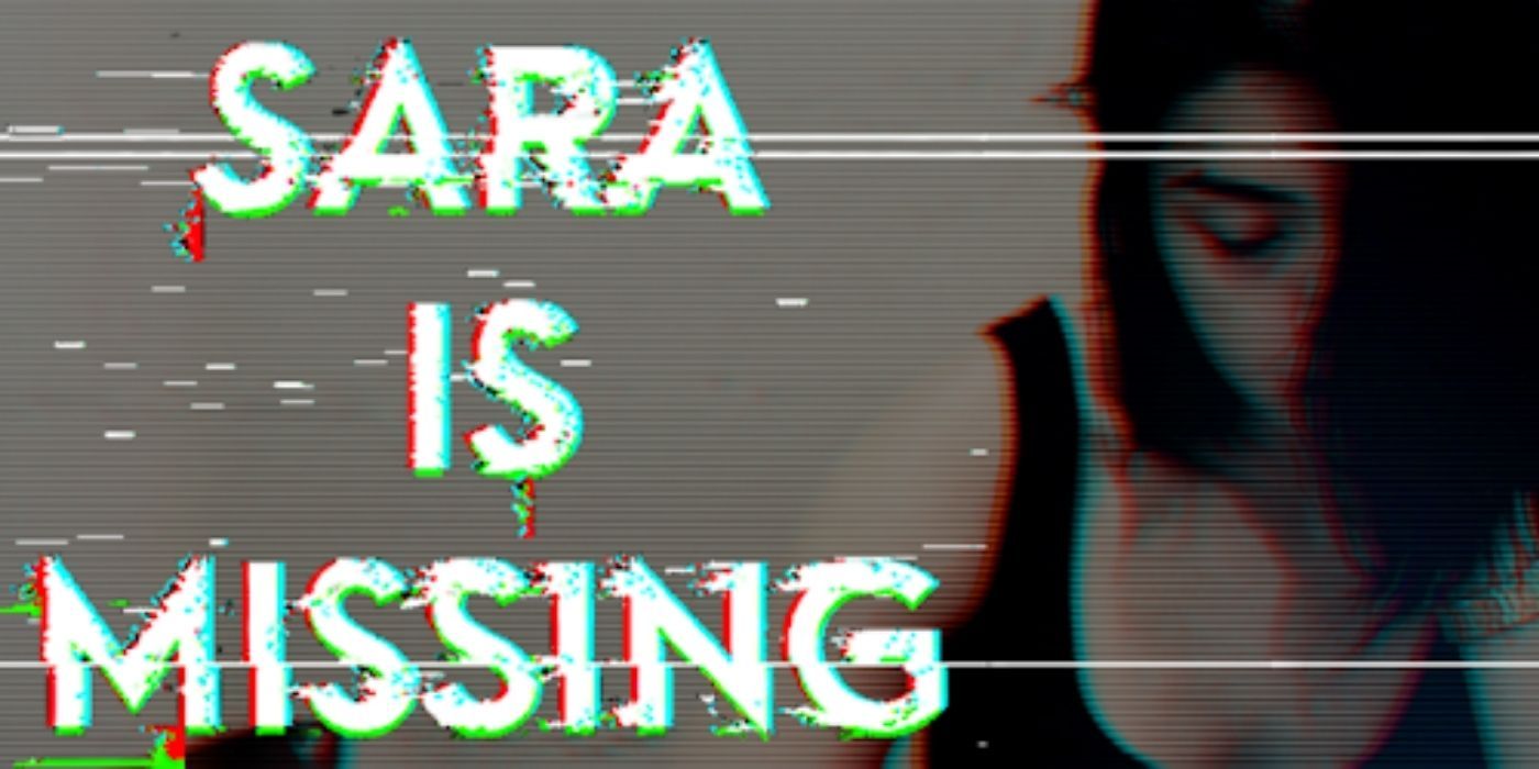 The cover for the video game Sara Is Missing