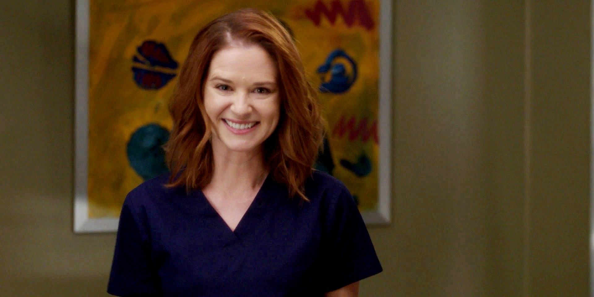 April Kepner smiling in Grey's Anatomy