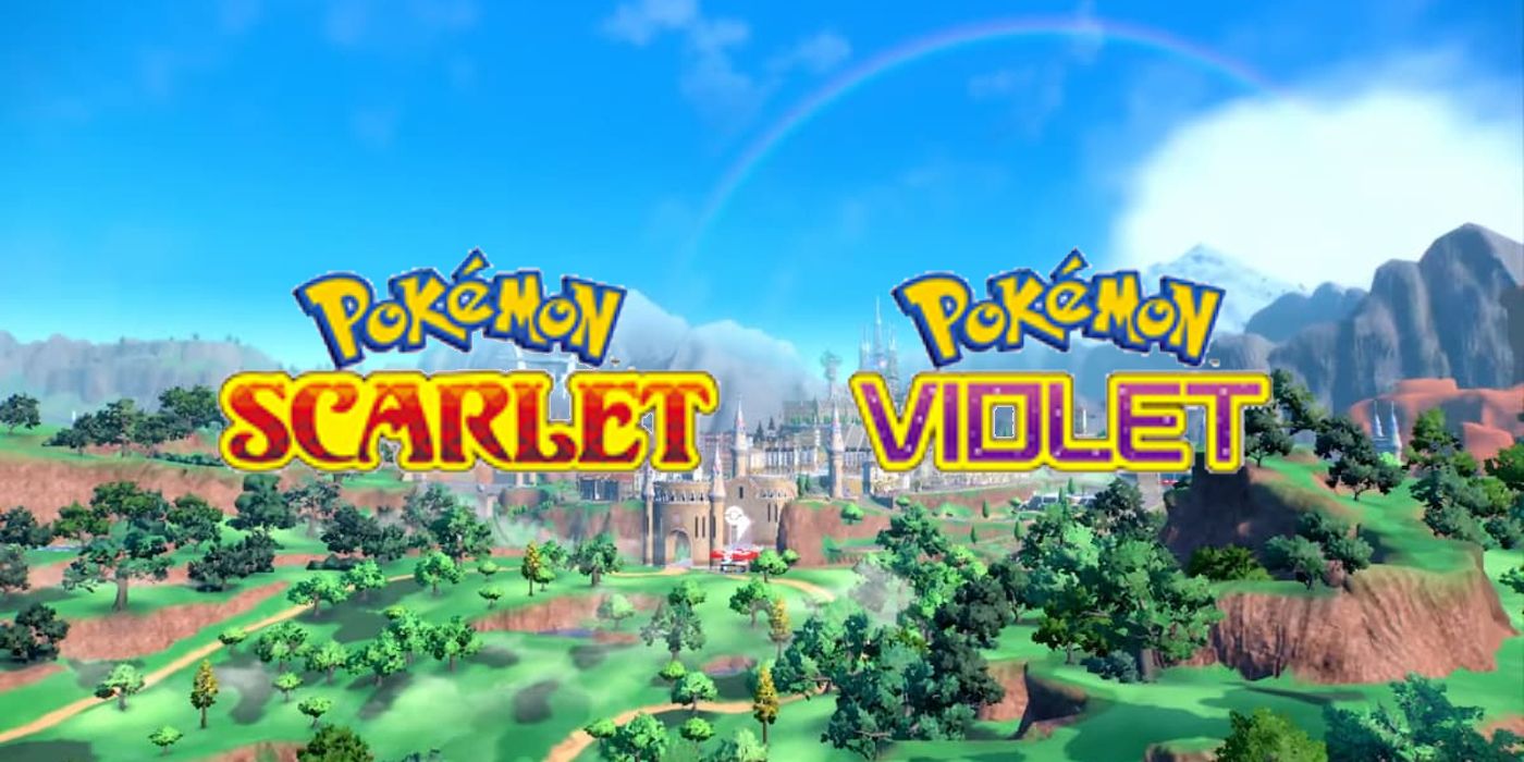 Scarlet And Violet Prove That Open World Is Pokemons Future Lanscape With Logo