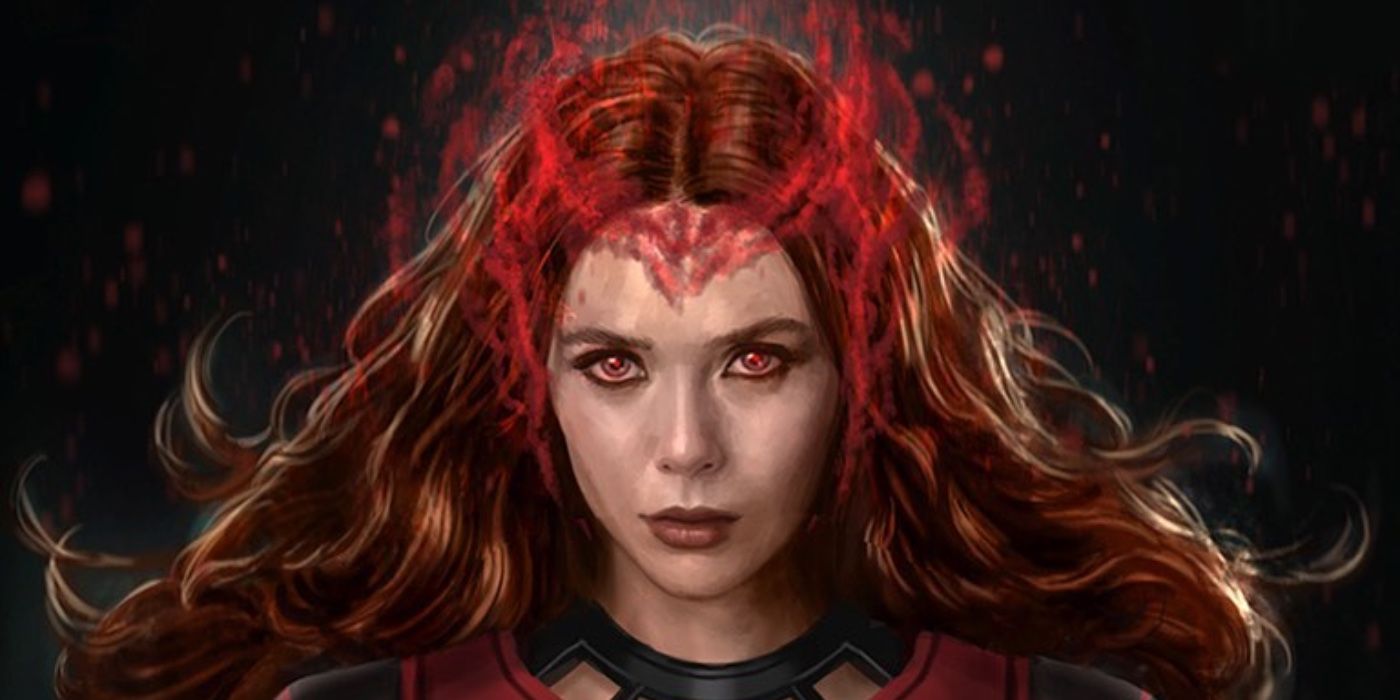 Scarlet Witch's Crown Was Very Different in Early WandaVision Concept Art