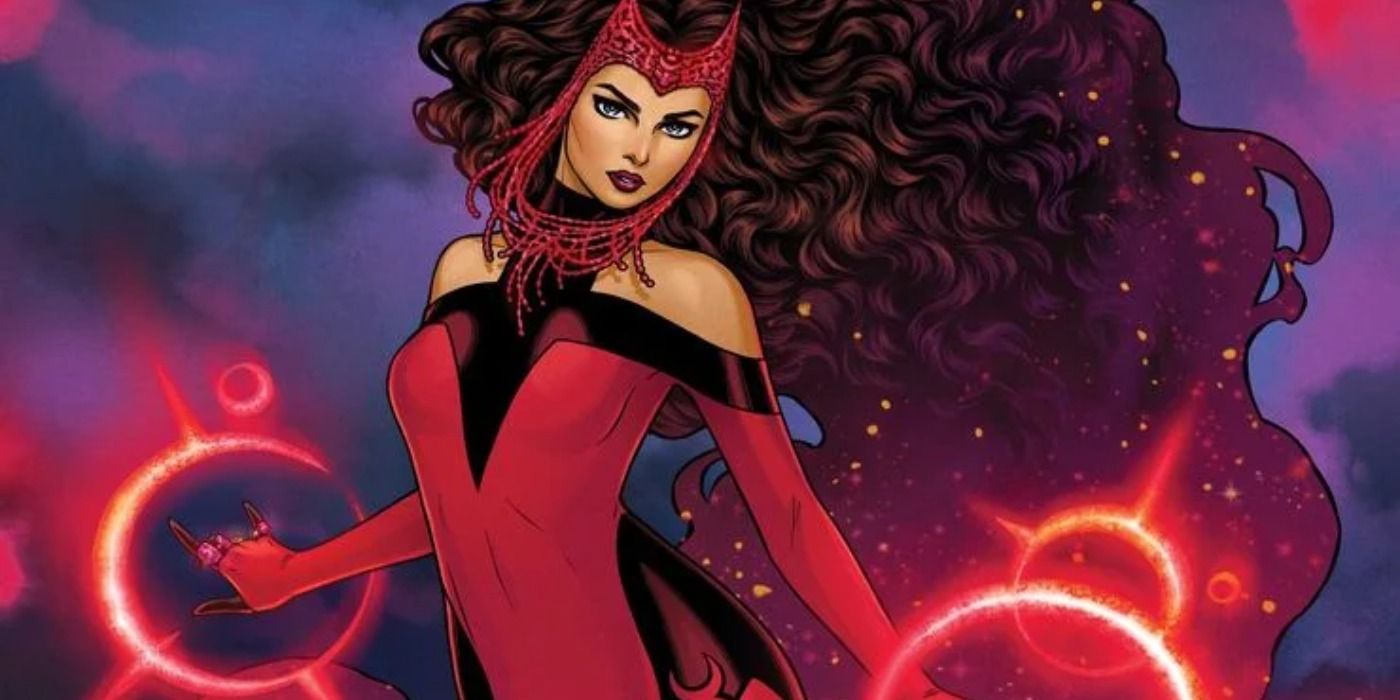 Scarlet Witch in her Hellfire Gala costume from Marvel Comics.