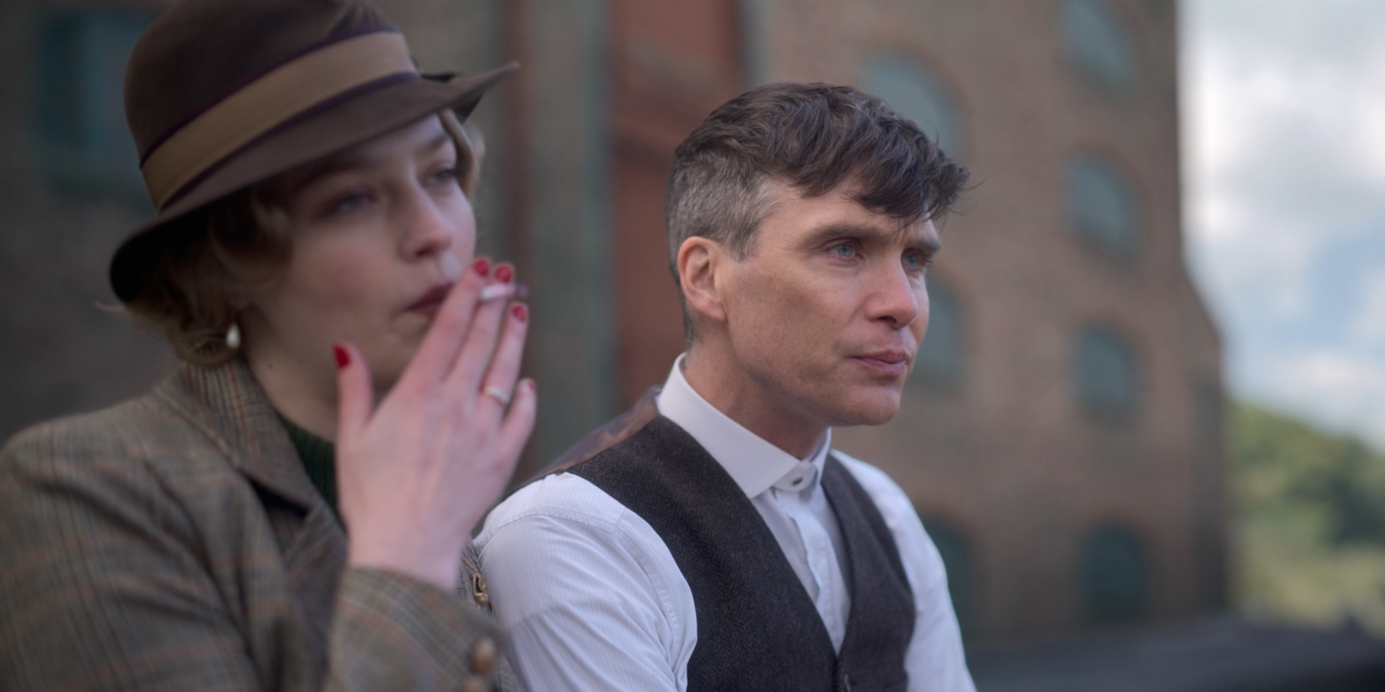 Tommy Shelby and Diana Mitford in Peaky Blinders