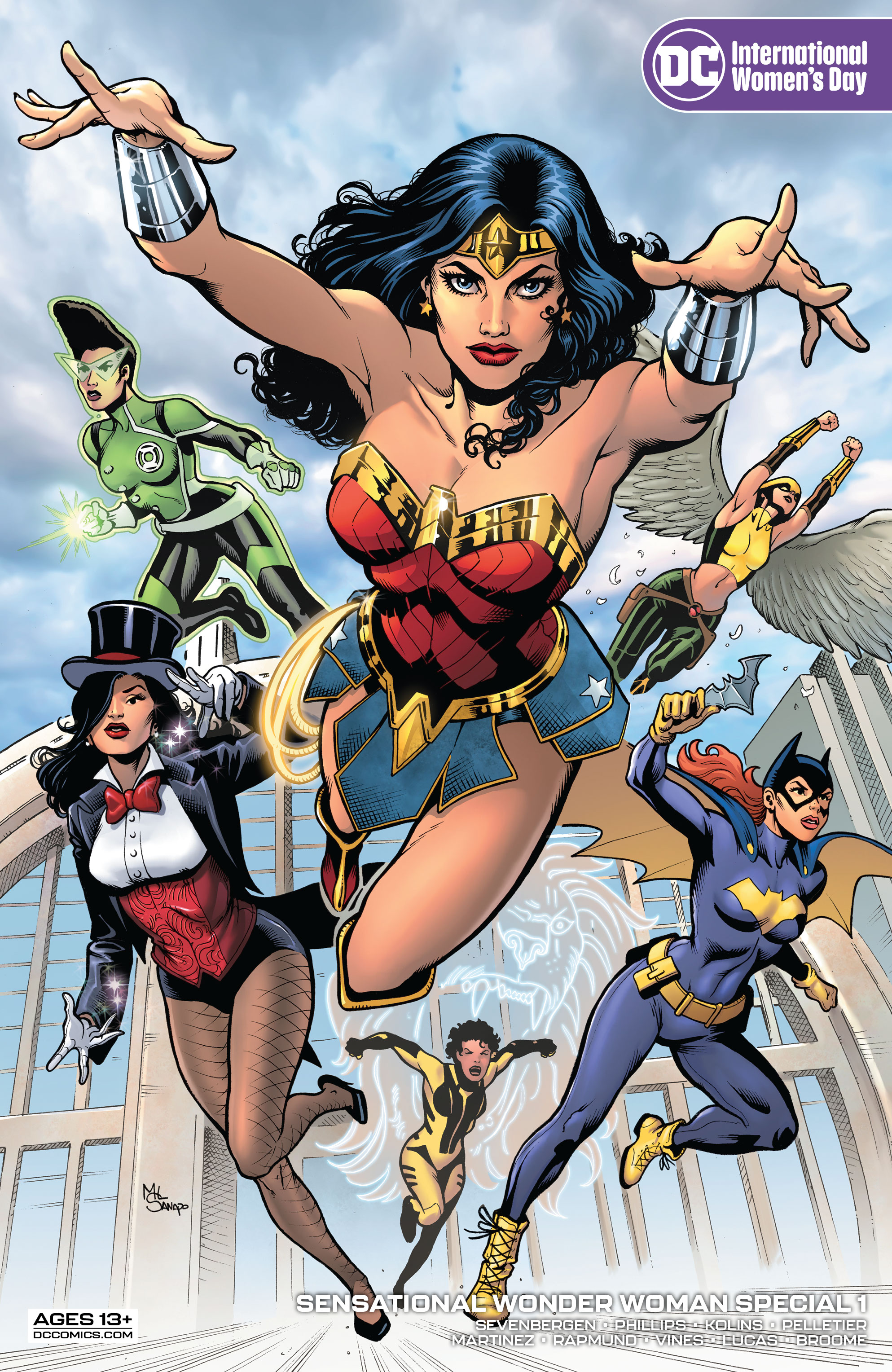 Sensational Wonder Woman Special 1 variant cover 2