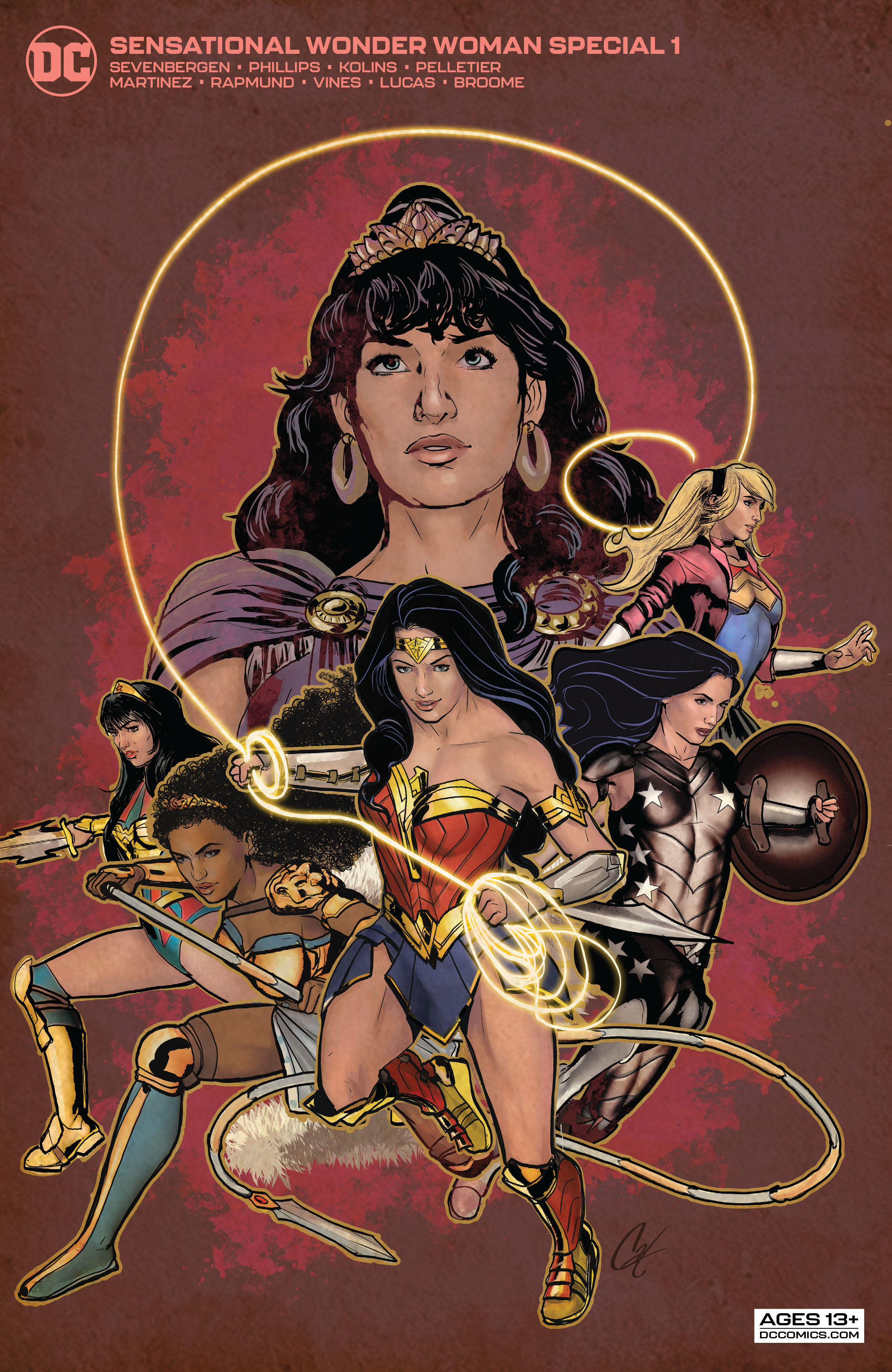 Sensational Wonder Woman Special 1 variant cover 4