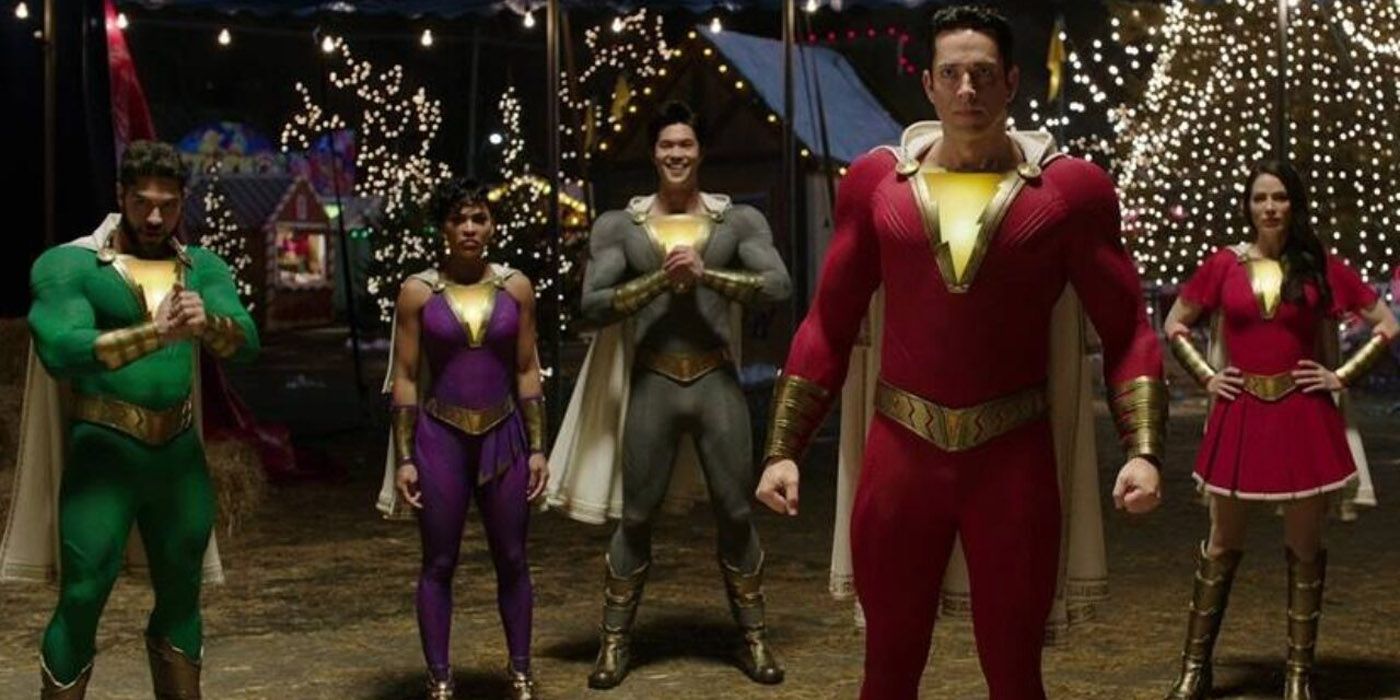 Shazam with the Marvel Family.