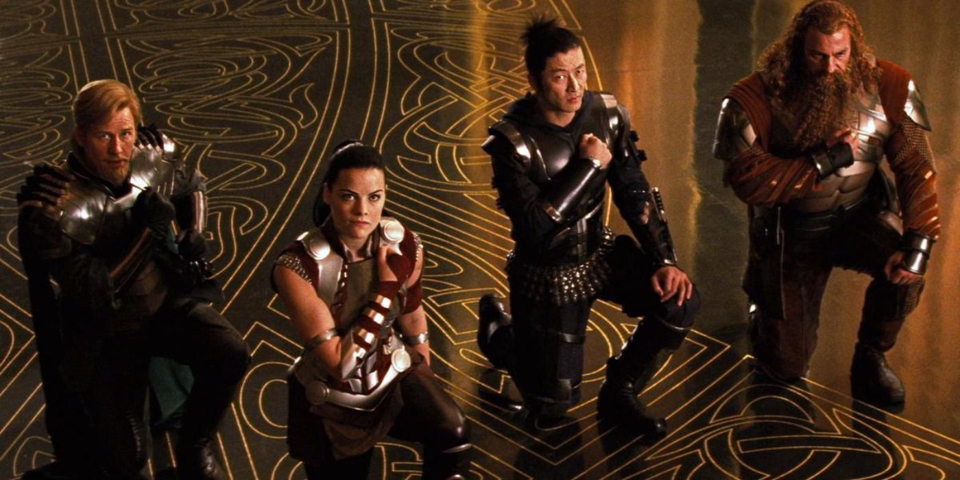 Sif and the warriors three