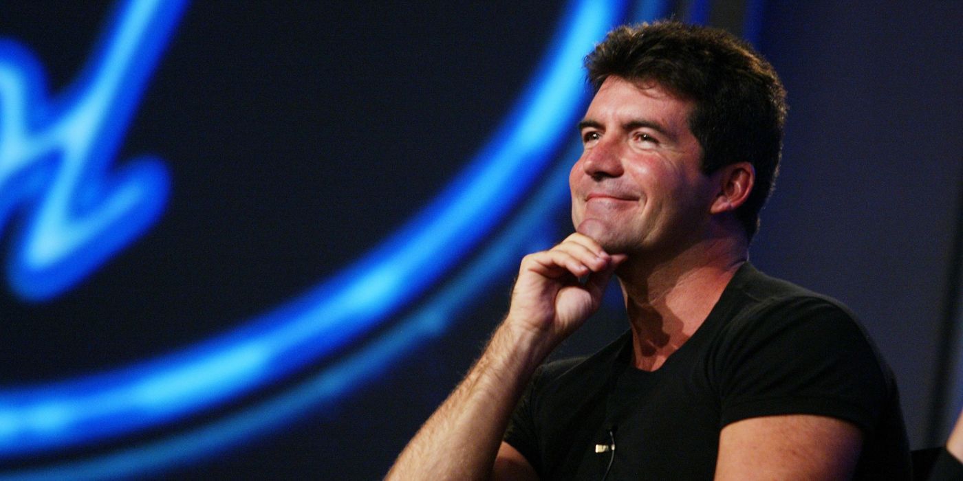 Simon Cowell as a judge on American Idol