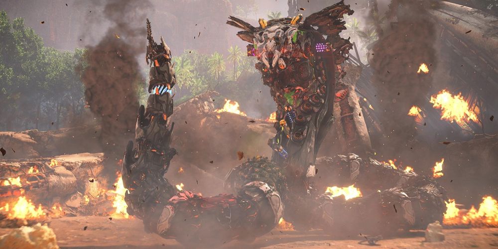 Slitherfang boss appears in Horizon Forbidden West
