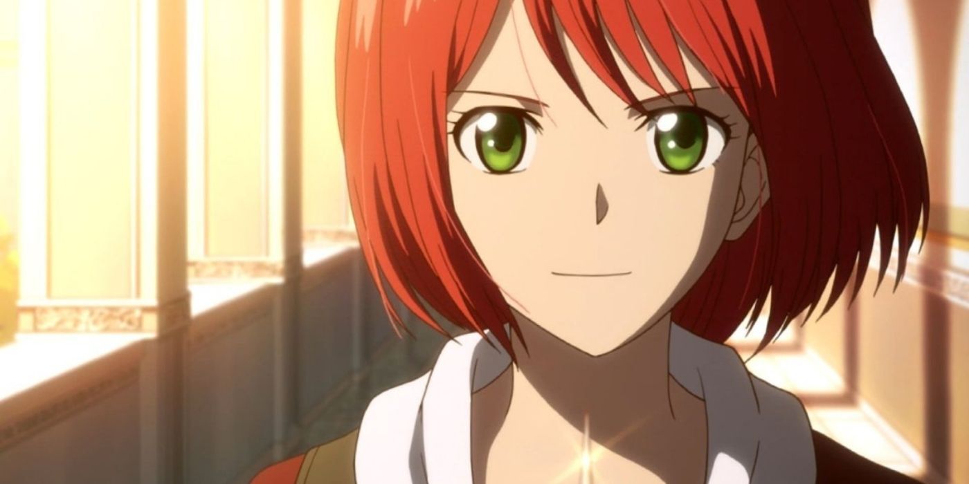 Shirayuki looking determined in Snow-White-with-the-Red-Hair