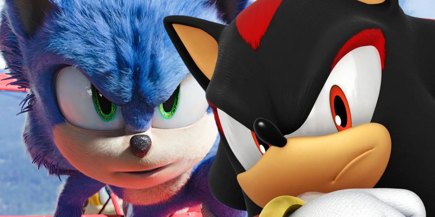 Sonic 2 post credits shadow scene