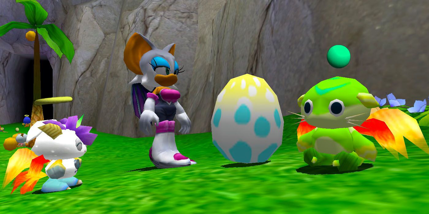 Sonic Adventure 2 Sick Chao Garden