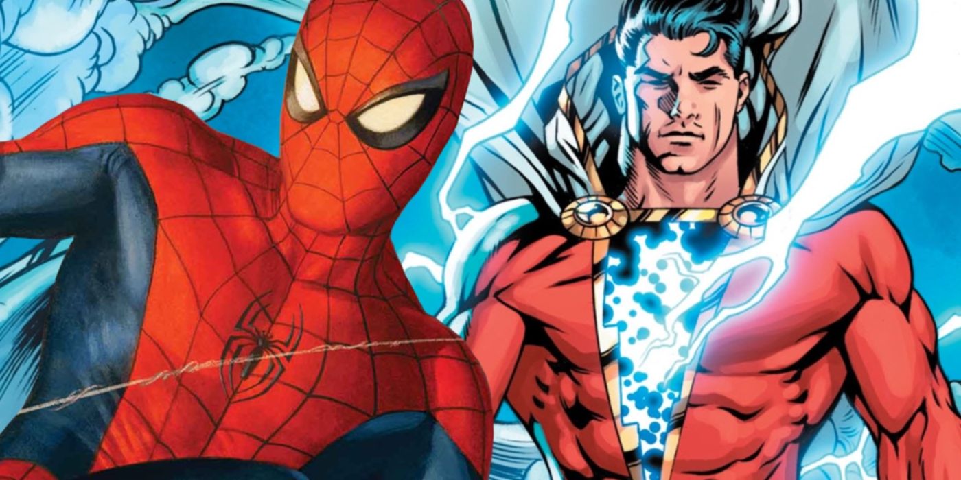 Spider-Man Joined DC's Shazam Family in a Heartwarming Tribute