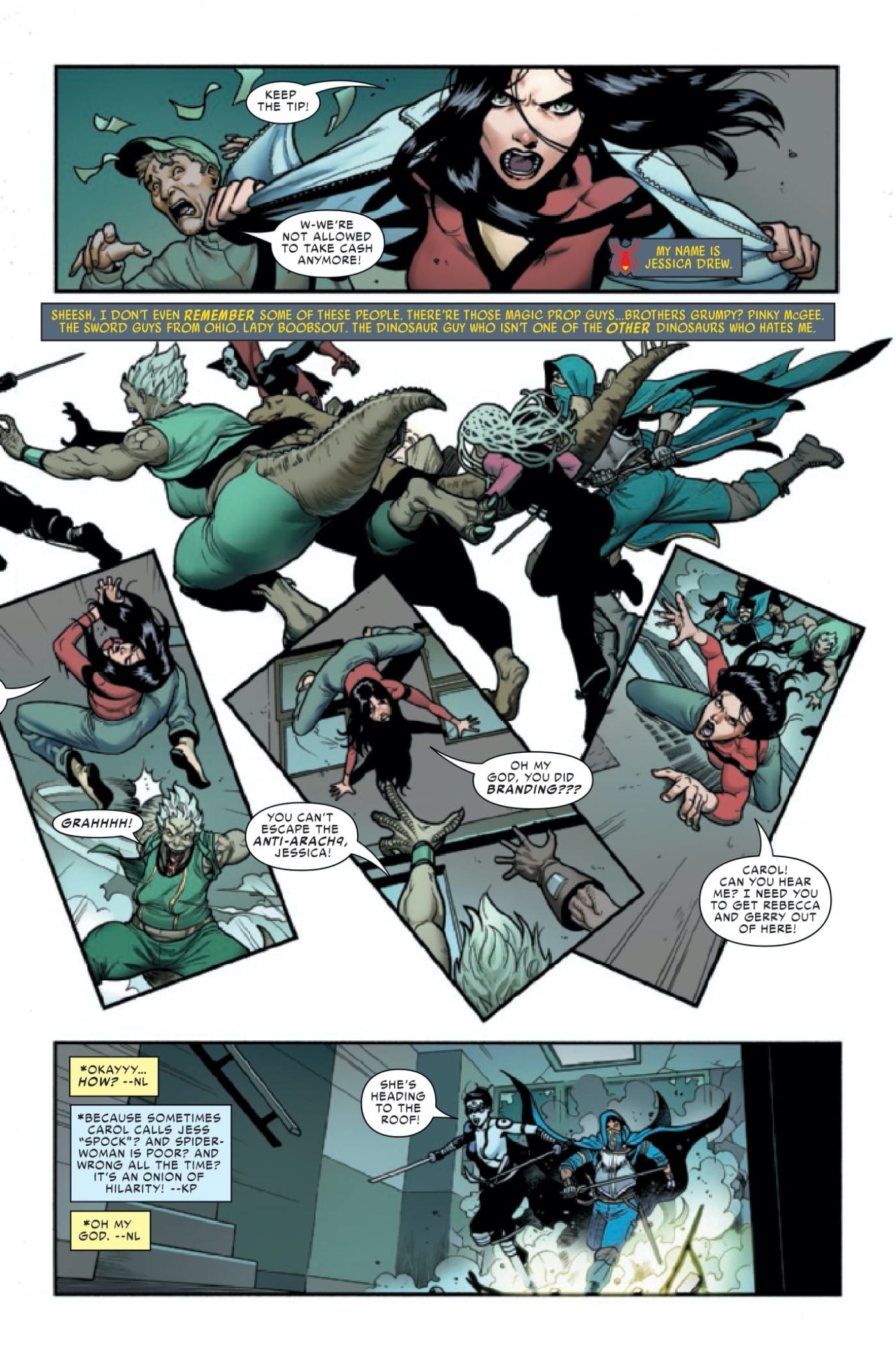 Spider-Woman 21 Preview Page 4