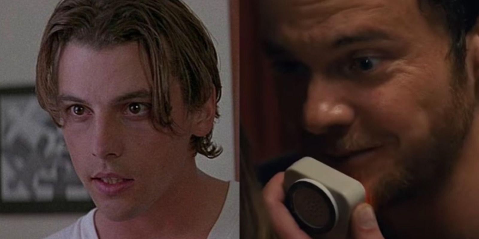 Split image featuring Billy Loomis on the left and Richie Kirsch on the right in the Scream franchise