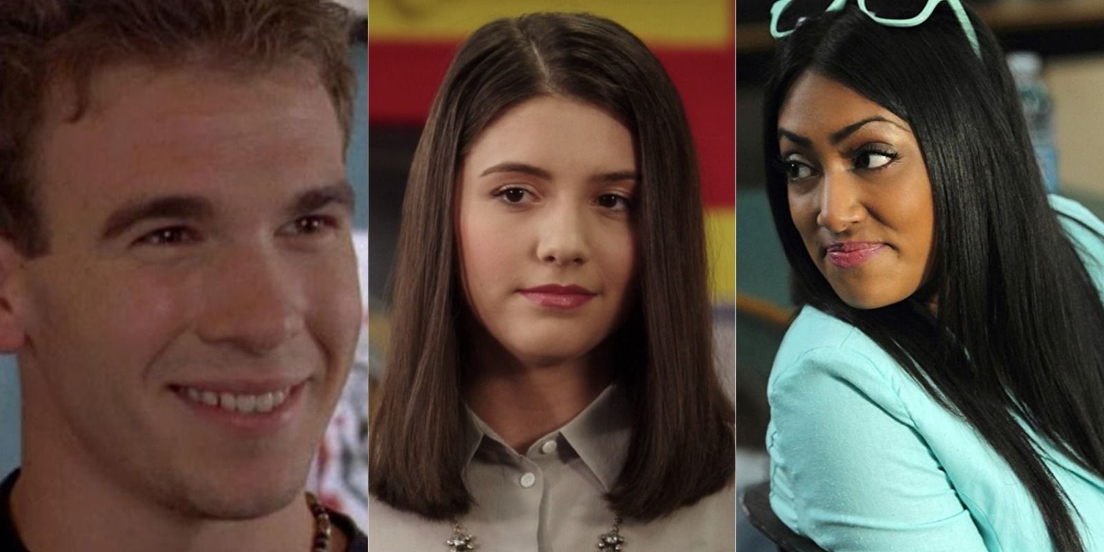 Split image of characters on Degrassi