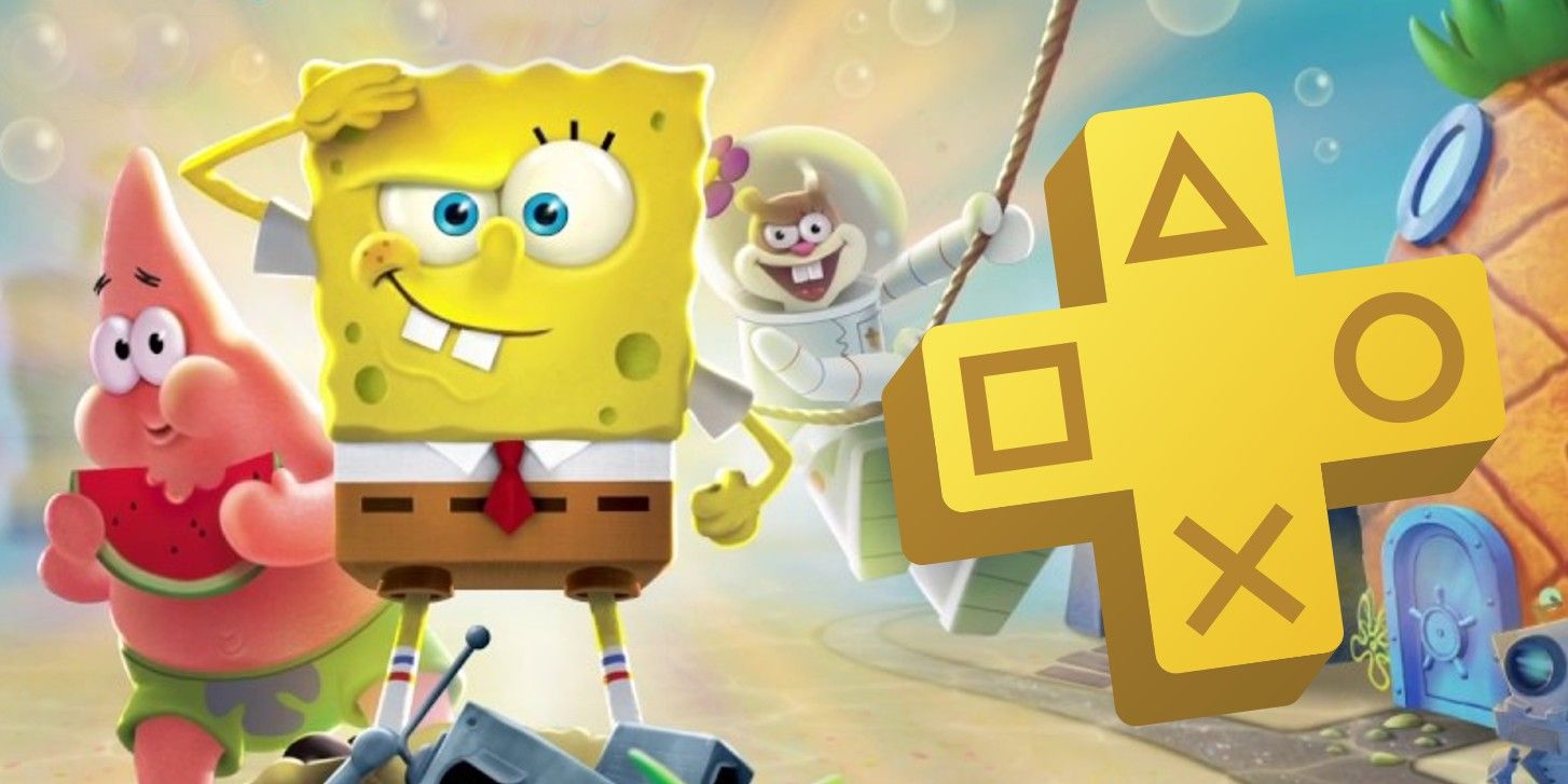 SpongeBob Battle Bikini Bottom PS Plus Games April 2022