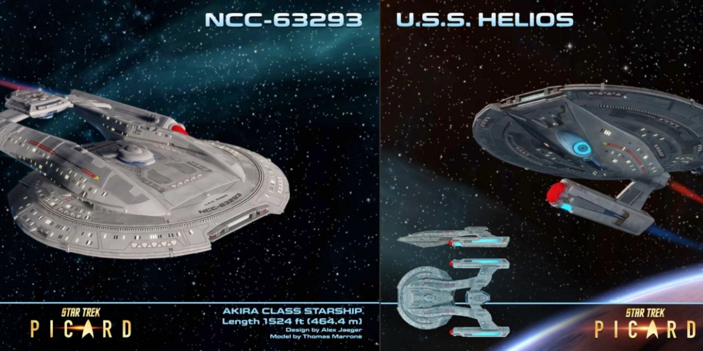 Star Trek Picard Akira Class Starships