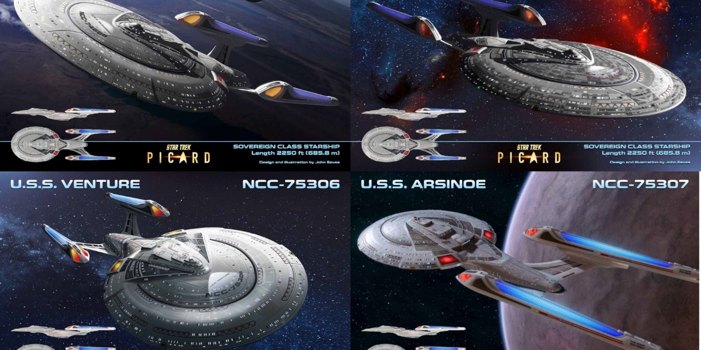 Star Trek Picard Sovereign Class 1