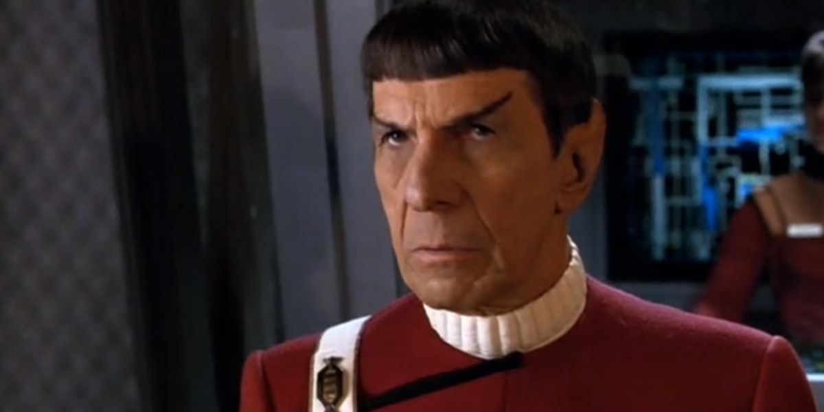 Spock looks on from Star Trek VI