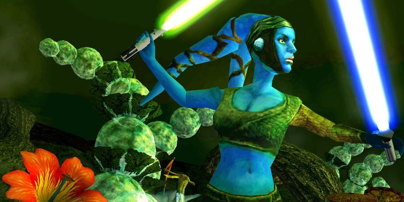 Star Wars Games Helped Make Prequel Jedi More Iconic Aayla Secura Plo Koon Adi Gallia Power Battles Jedi Starfighter Battlefront