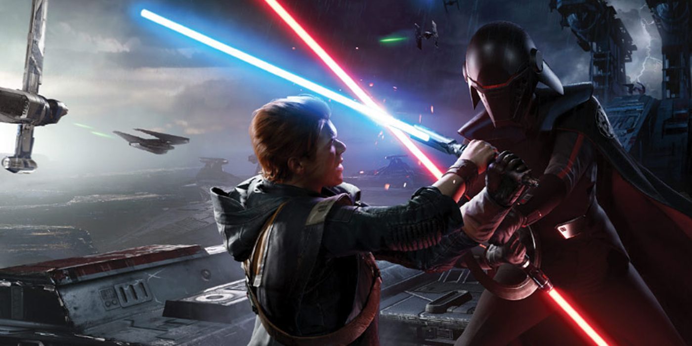 Promotional Art for the video game Star Wars Jedi: Fallen Order.