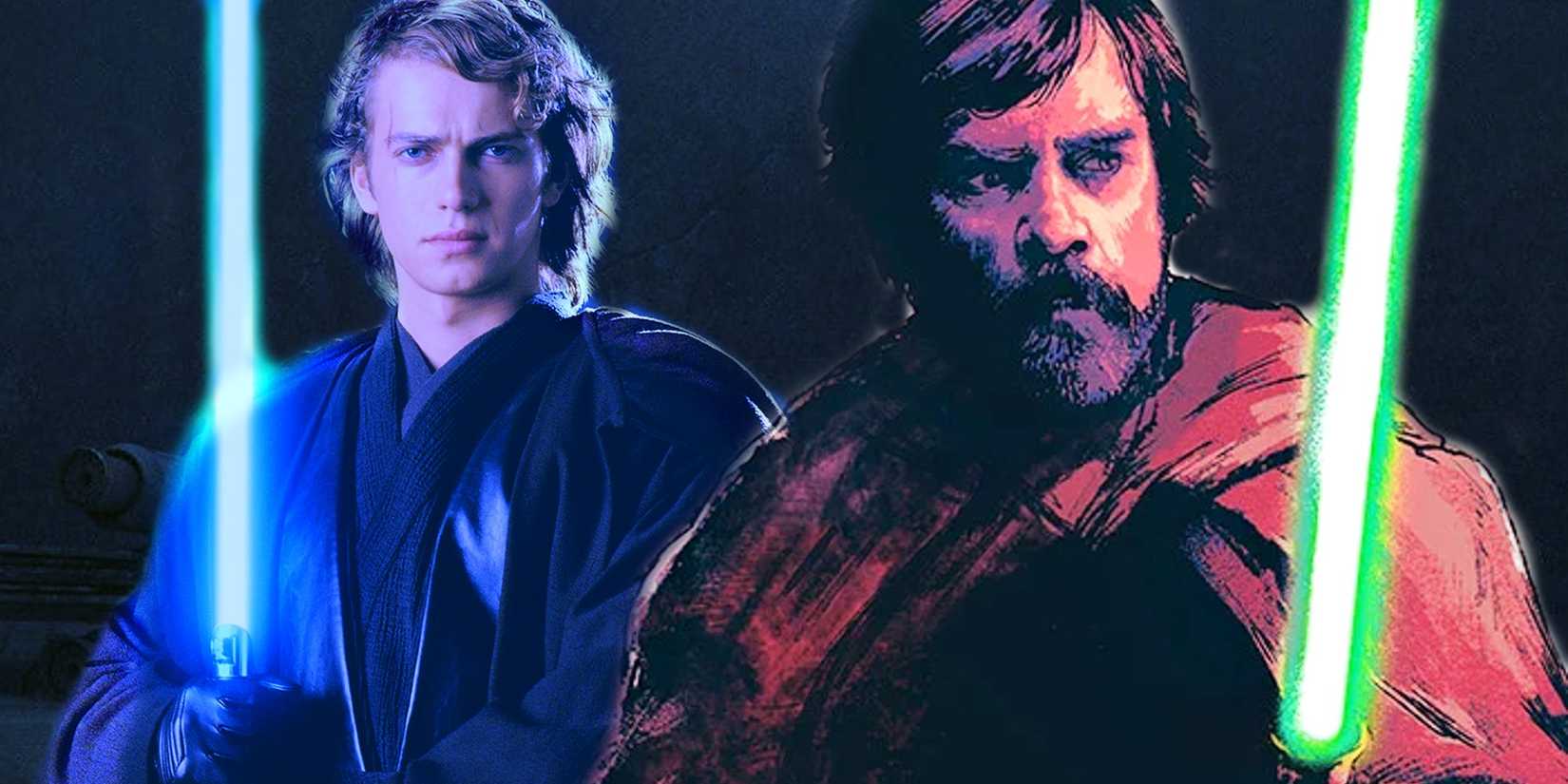 Star Wars Shadow of the Sith Mark Hamill and Hayden Christensen as Luke Skywalker and Anakin Skywalker Force Ghost Excerpt