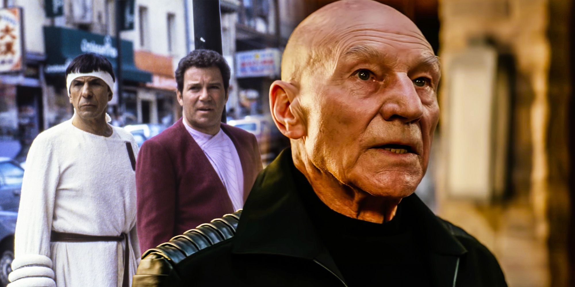 Star trek picard influence of the Voyage home