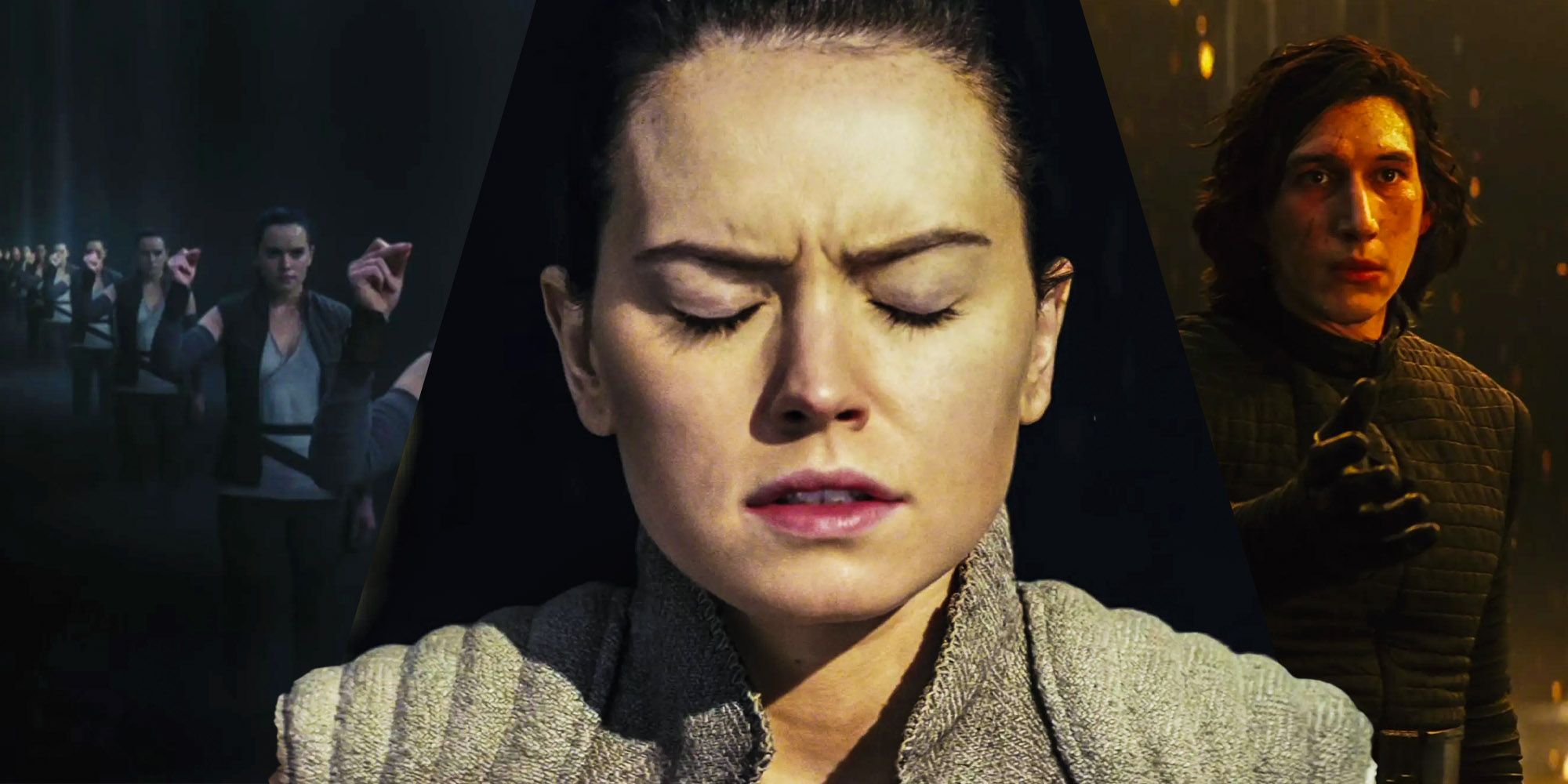 Star wars The Rise of Skywalker Undoes Three Rey Scenes kylo ren