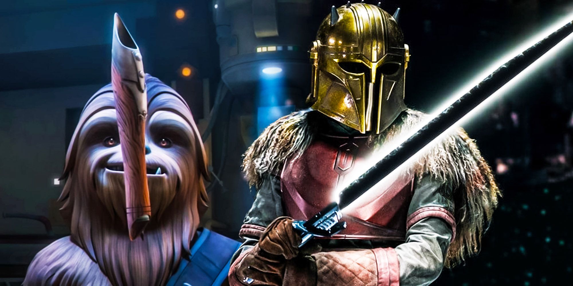 Star wars clone wars introduced forgotten rare lightsaber gungi darksaber