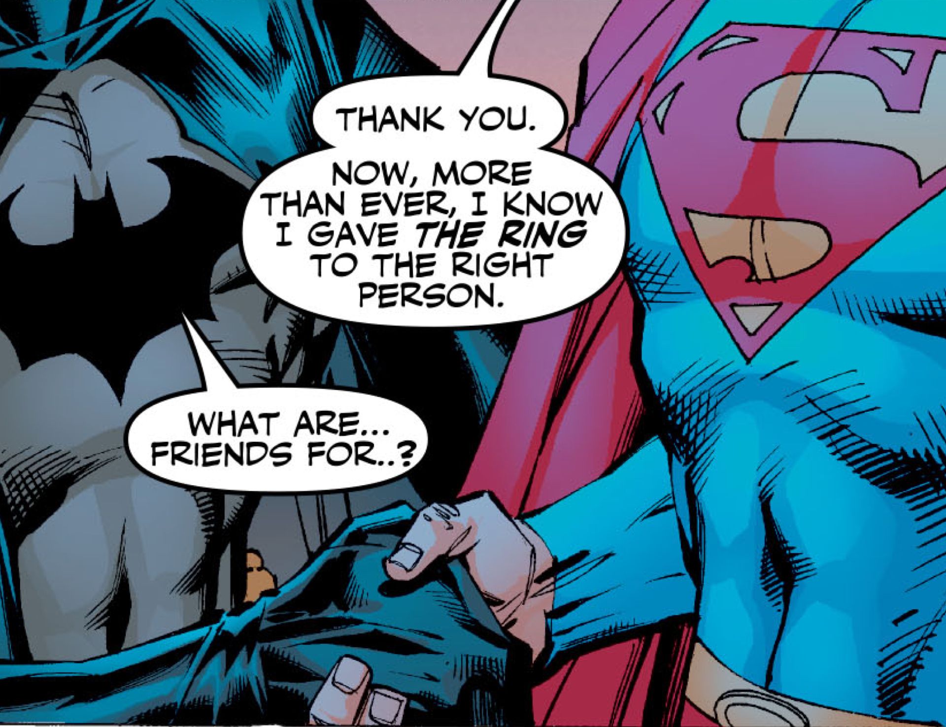 Superman Batman Best Friends