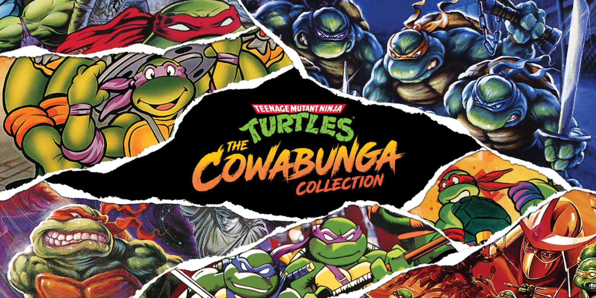 Every TMNT game that will be included in Konami's Teenage Mutant Ninja Turtles: The Cowabunga Collection