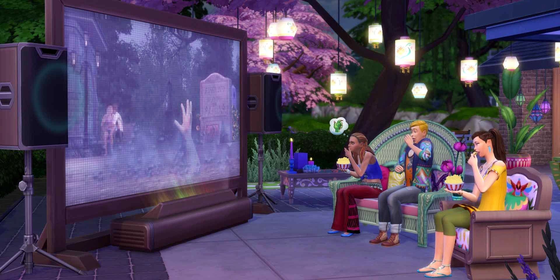 Sims 4 Mod Adds Nostalgic Way To Rent Blockbuster Movies