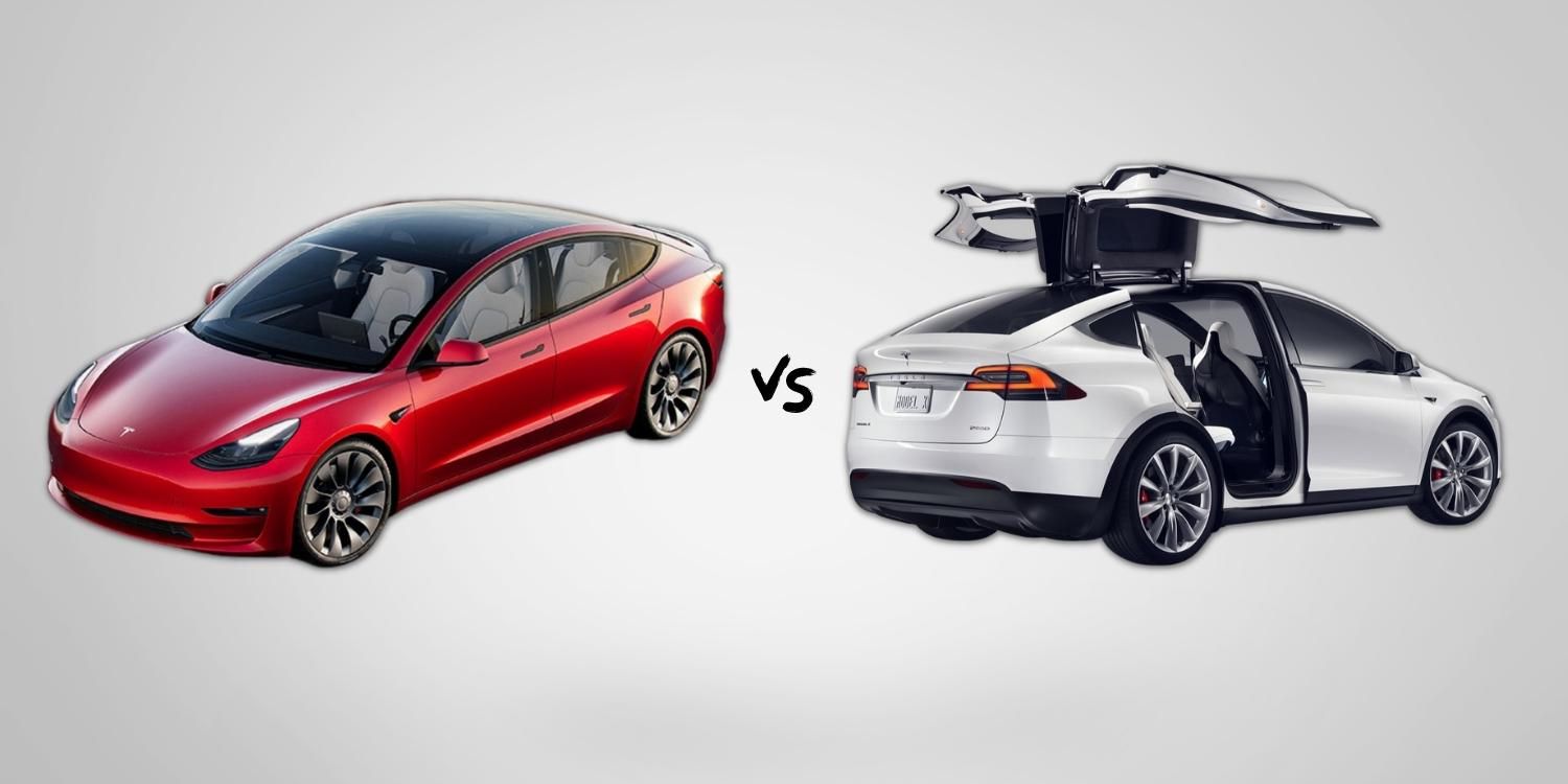 Tesla Model 3 vs Tesla Model X