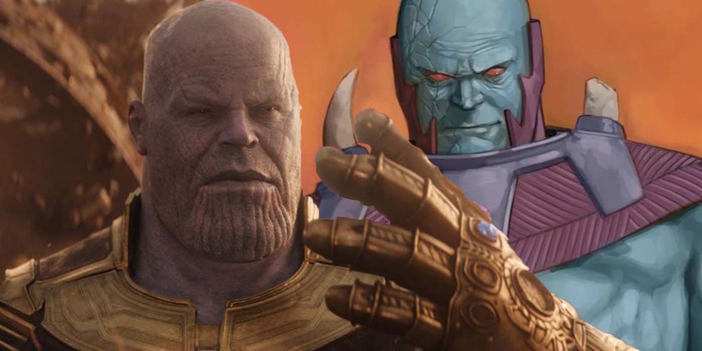 Thanos Uranos Marvel Comics