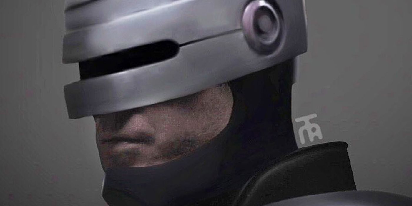 Robert Pattinson's Batman Chin Edited Onto Robocop, Judge Dredd & More