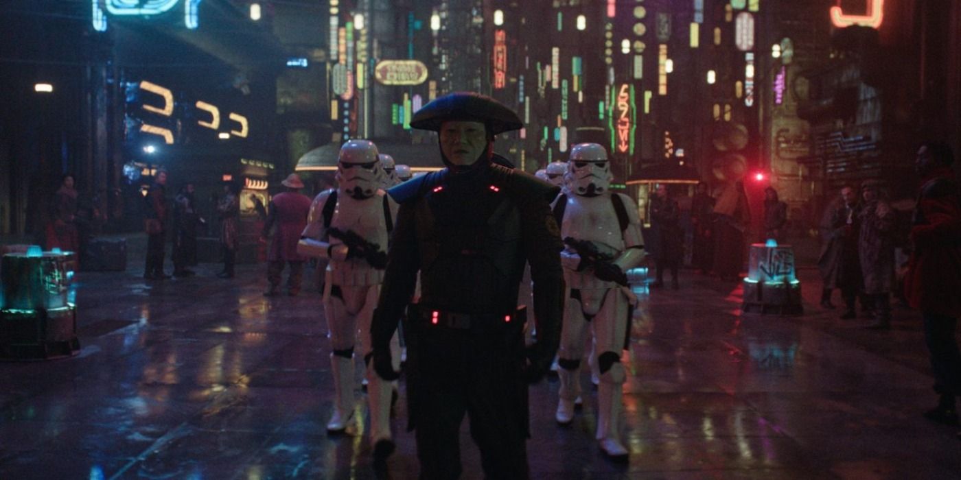 The Fifth Brother leads stormtroopers through Daiyu in Obi-Wan Kenobi trailer