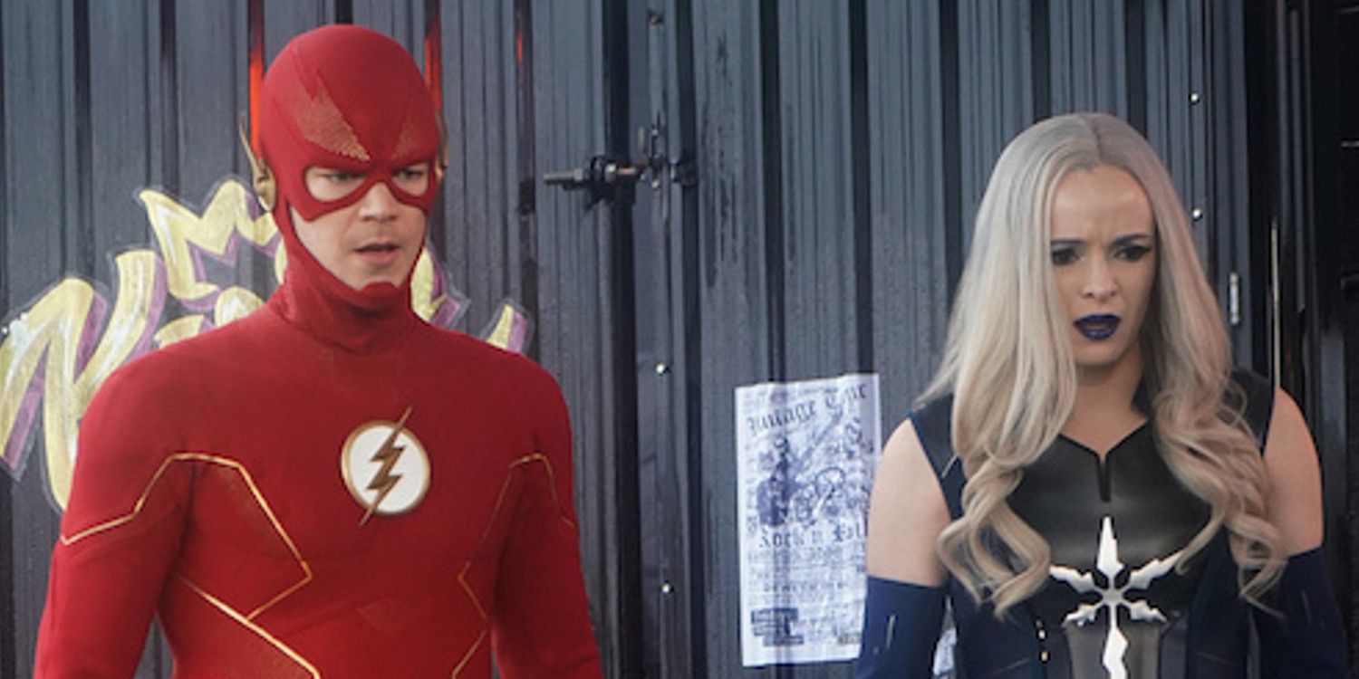 Barry Allen and Frost in The Flash Season 8