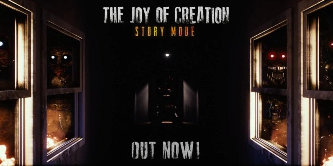 Banner and title card for the game The Joy of Creation Story Mode