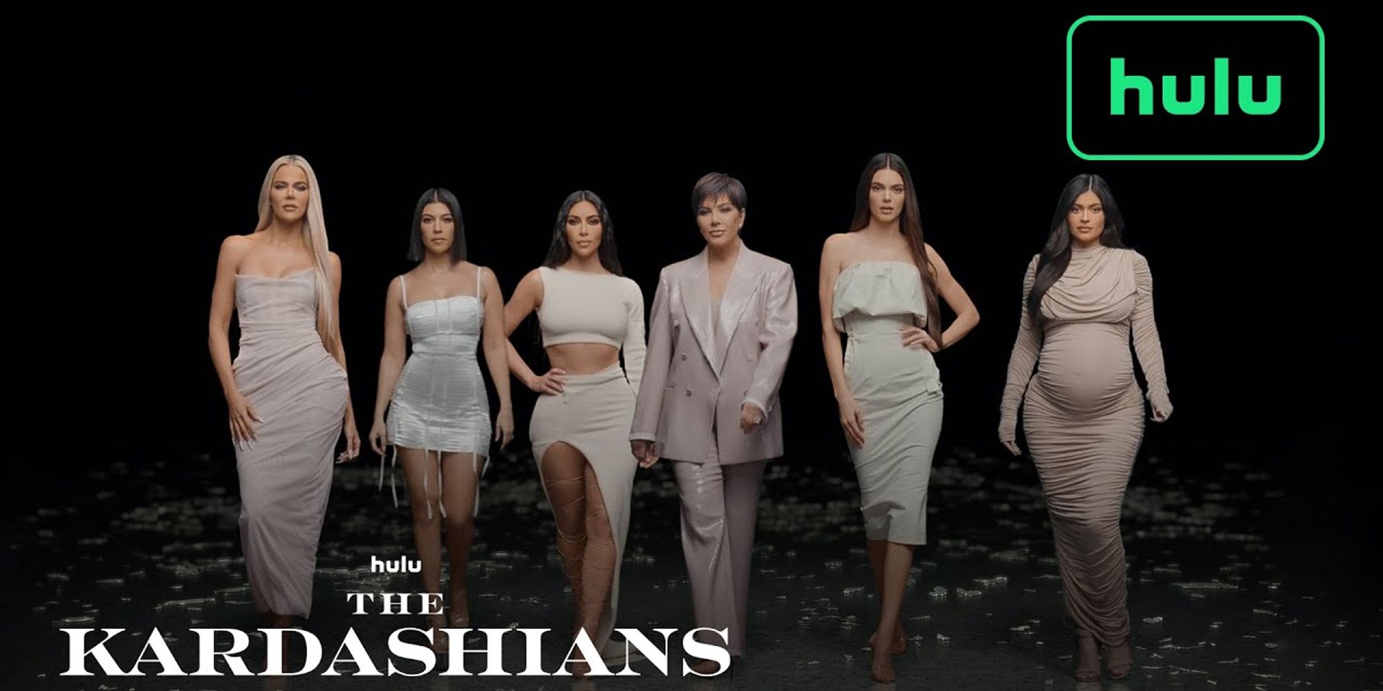 The Kardashian-Jenner family on The Kardashians