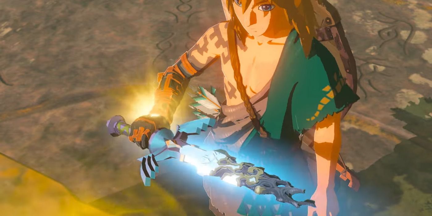 The Legend of Zelda Breath of the Wild 2 Master Sword