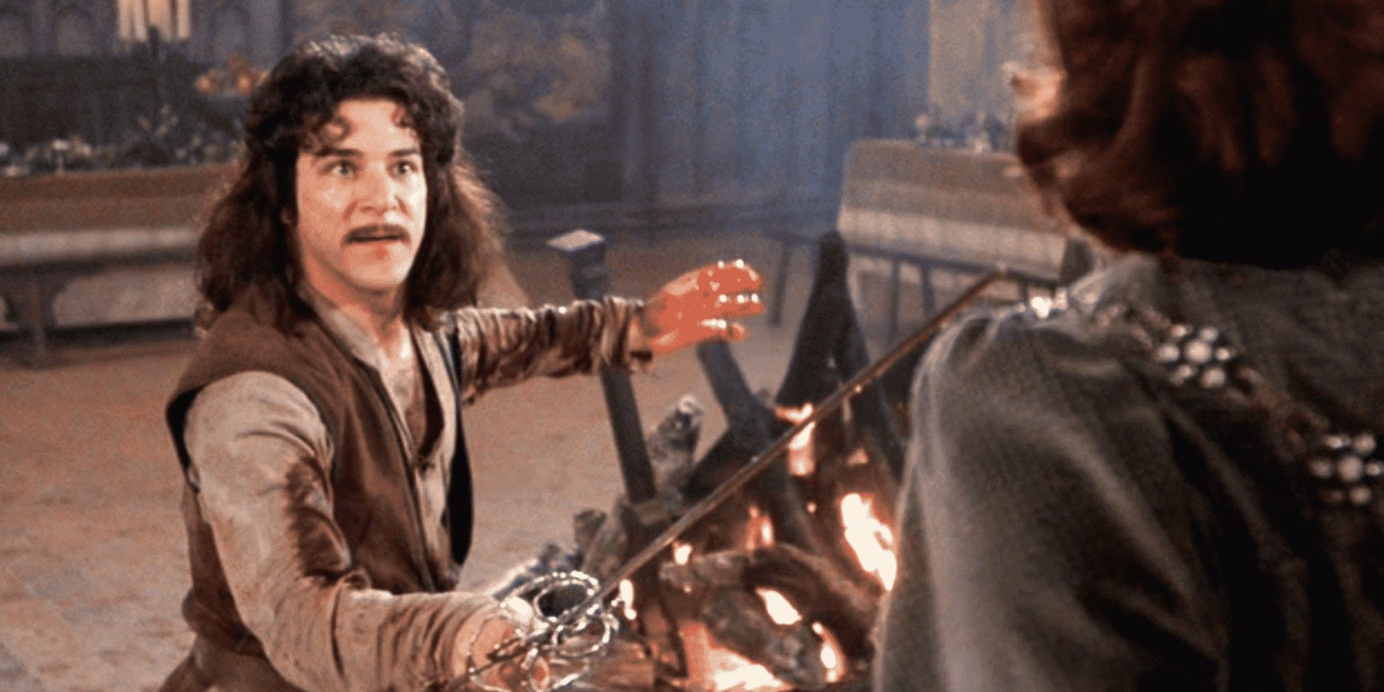 The Princess Bride Mandy Patinkin as Inigo Montoya and Christopher Guest as Count Tyrone Rugen Duel